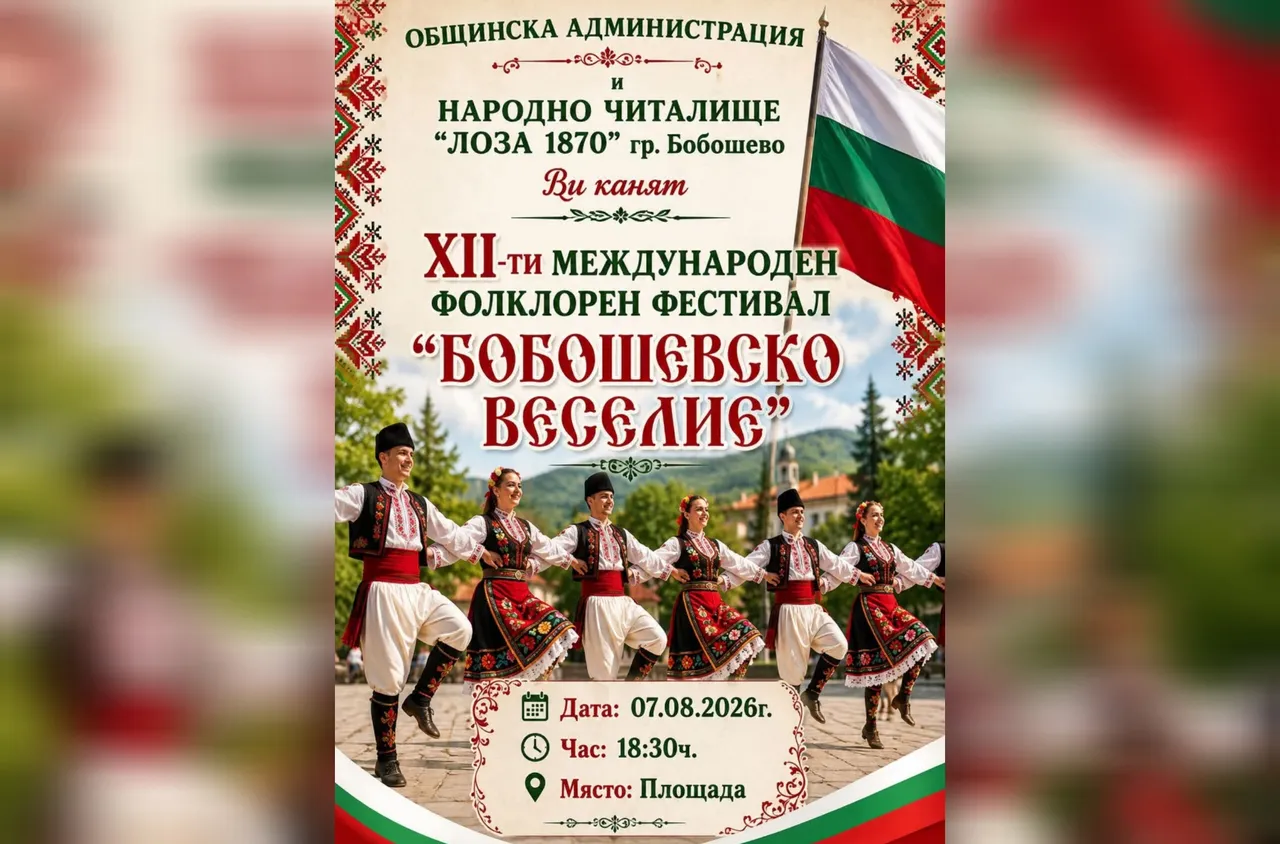 XII Международен фолклорен фестивал "Бобошевско веселие“