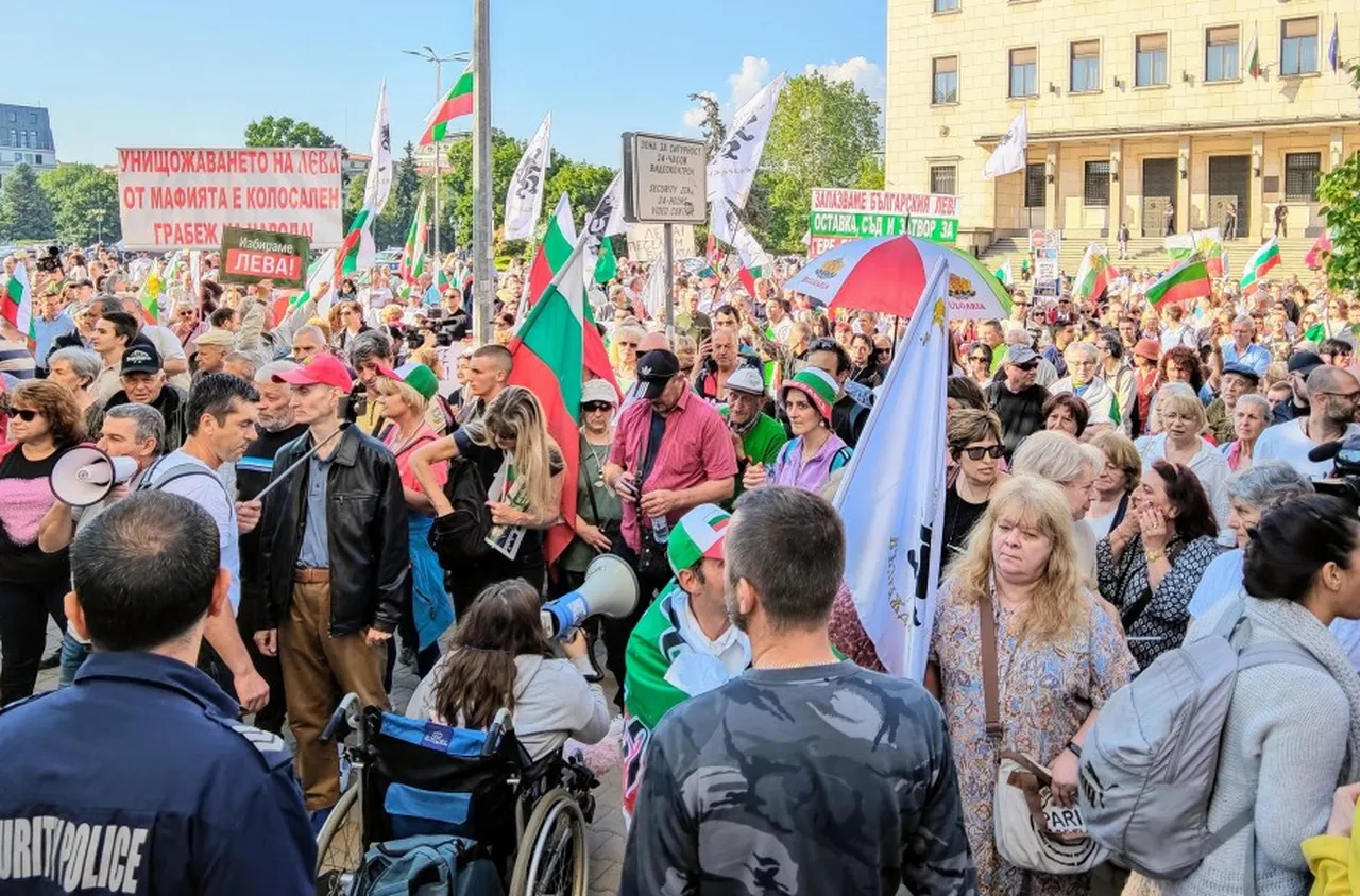 Засилени мерки за сигурност в центъра на София заради протеста против еврото