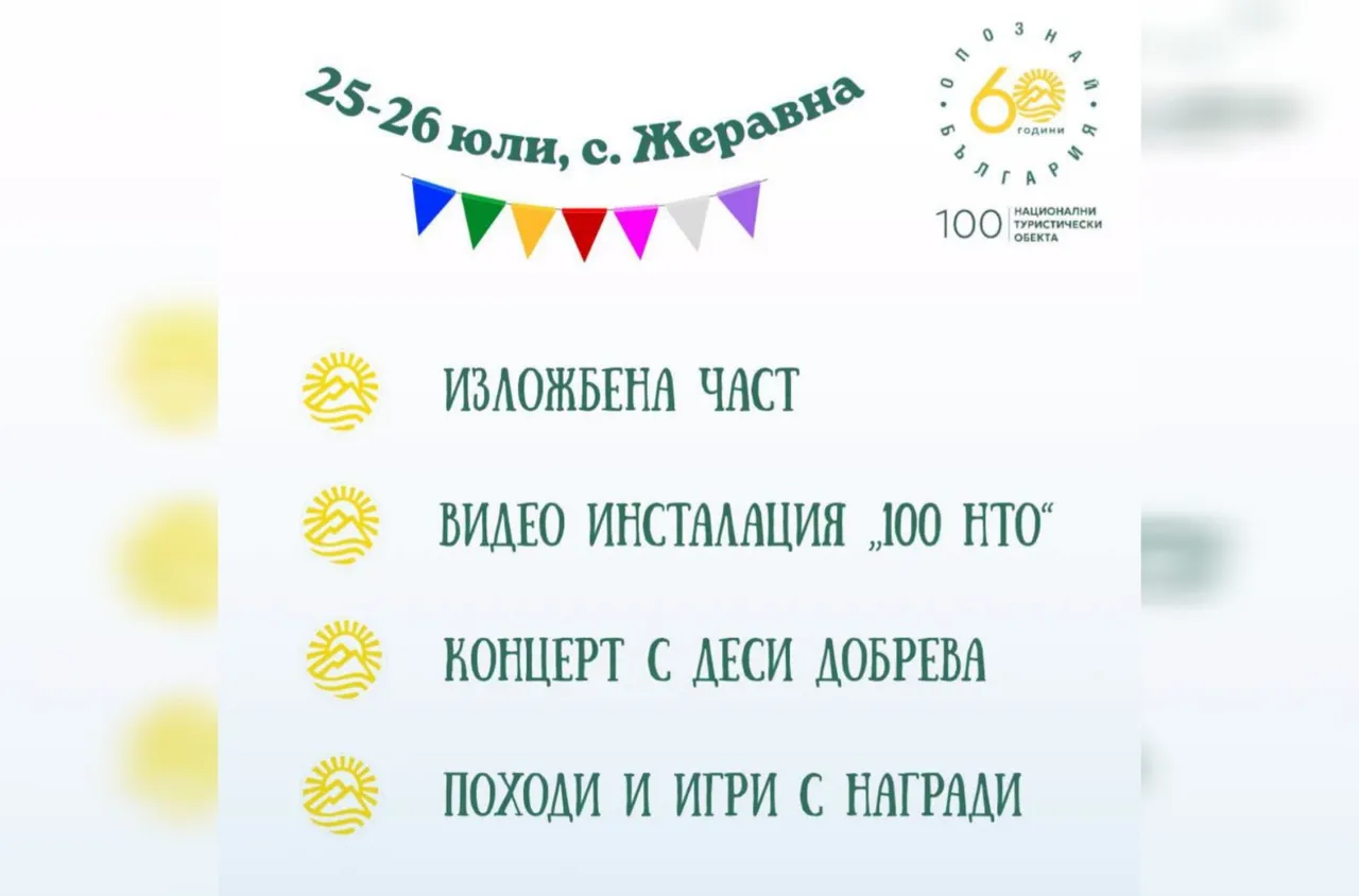 60 години Национално движение "Опознай България – 100 национални туристически обекта“