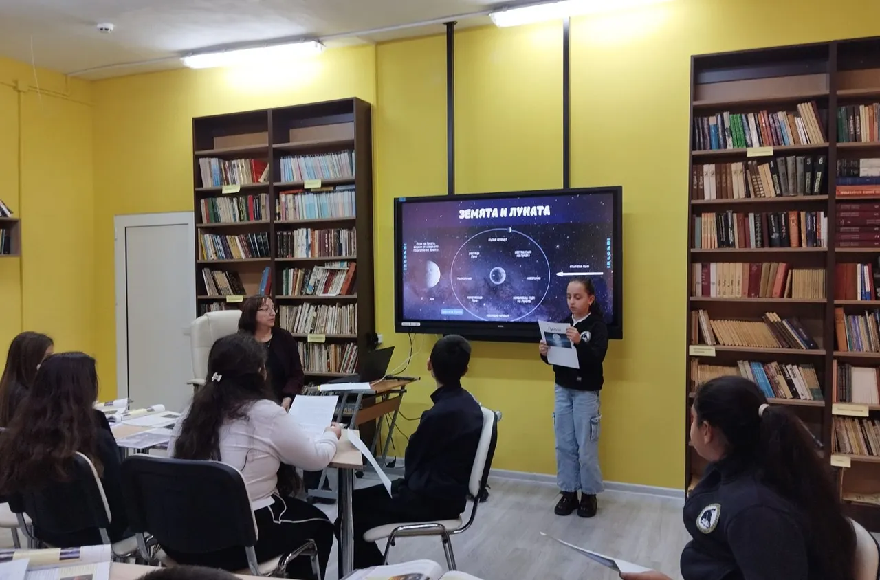 Открит урок за Слънчевата система в Кресна