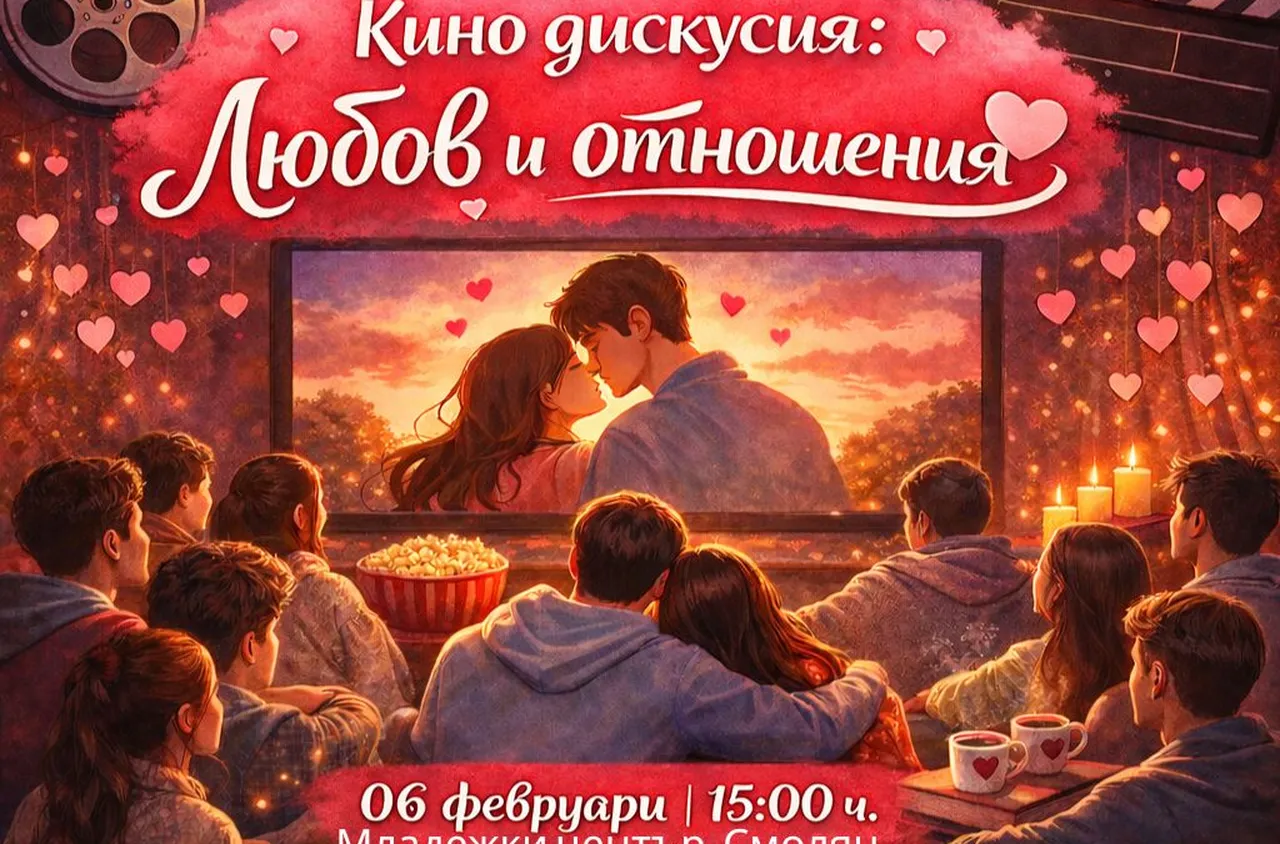 Кино-дискусия за любовта и отношенията в Младежкия център в Смолян