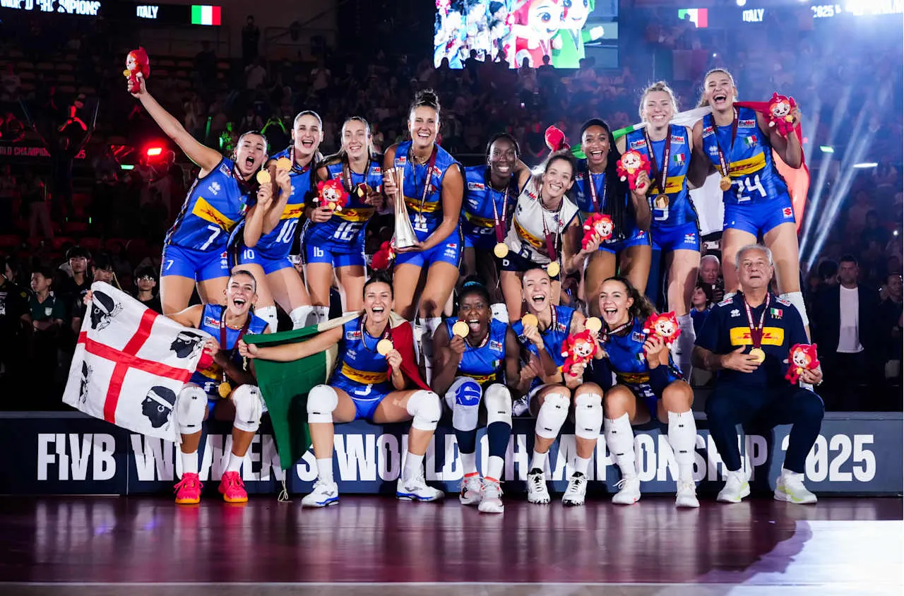 Италия е новият световен шампион по волейбол при жените