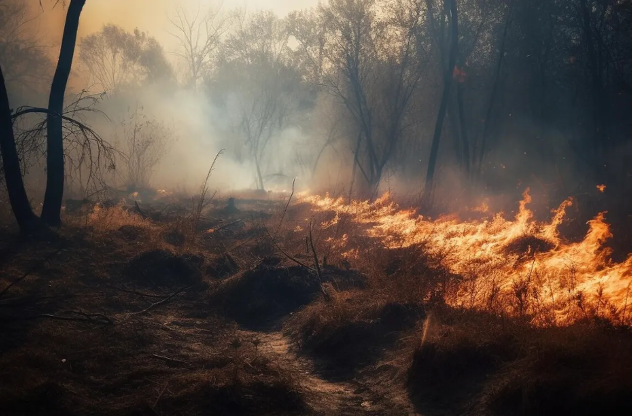 Голям пожар избухна в резерват в Хърватия