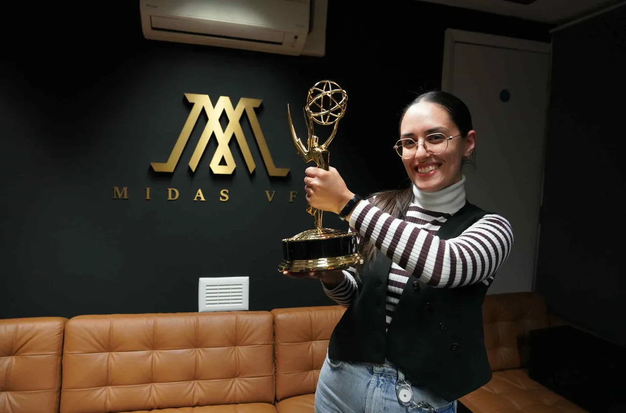 Виктория Янкова с награда "Еми" - Пътят от Бачево до Холивуд