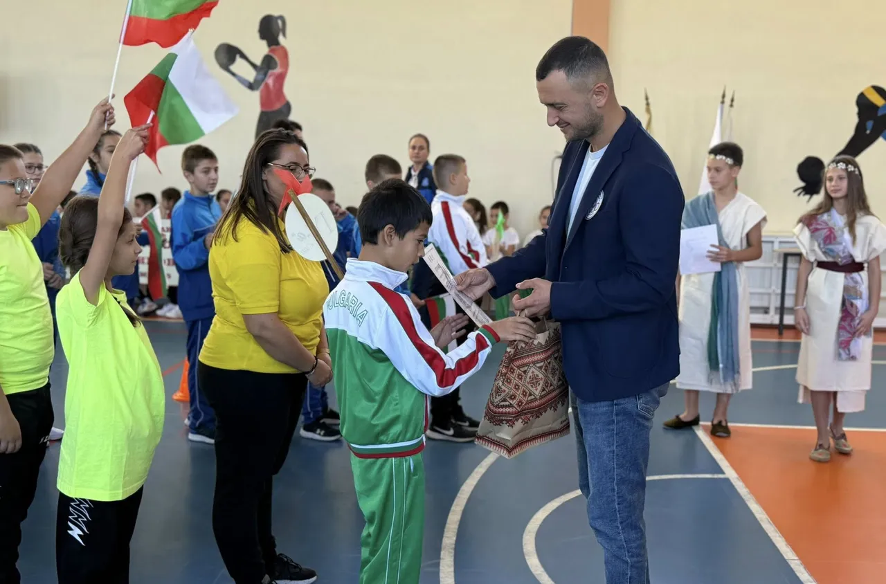 Олимпийски ден на спорта в ОУ "Митрополит Авксентий Велешки"