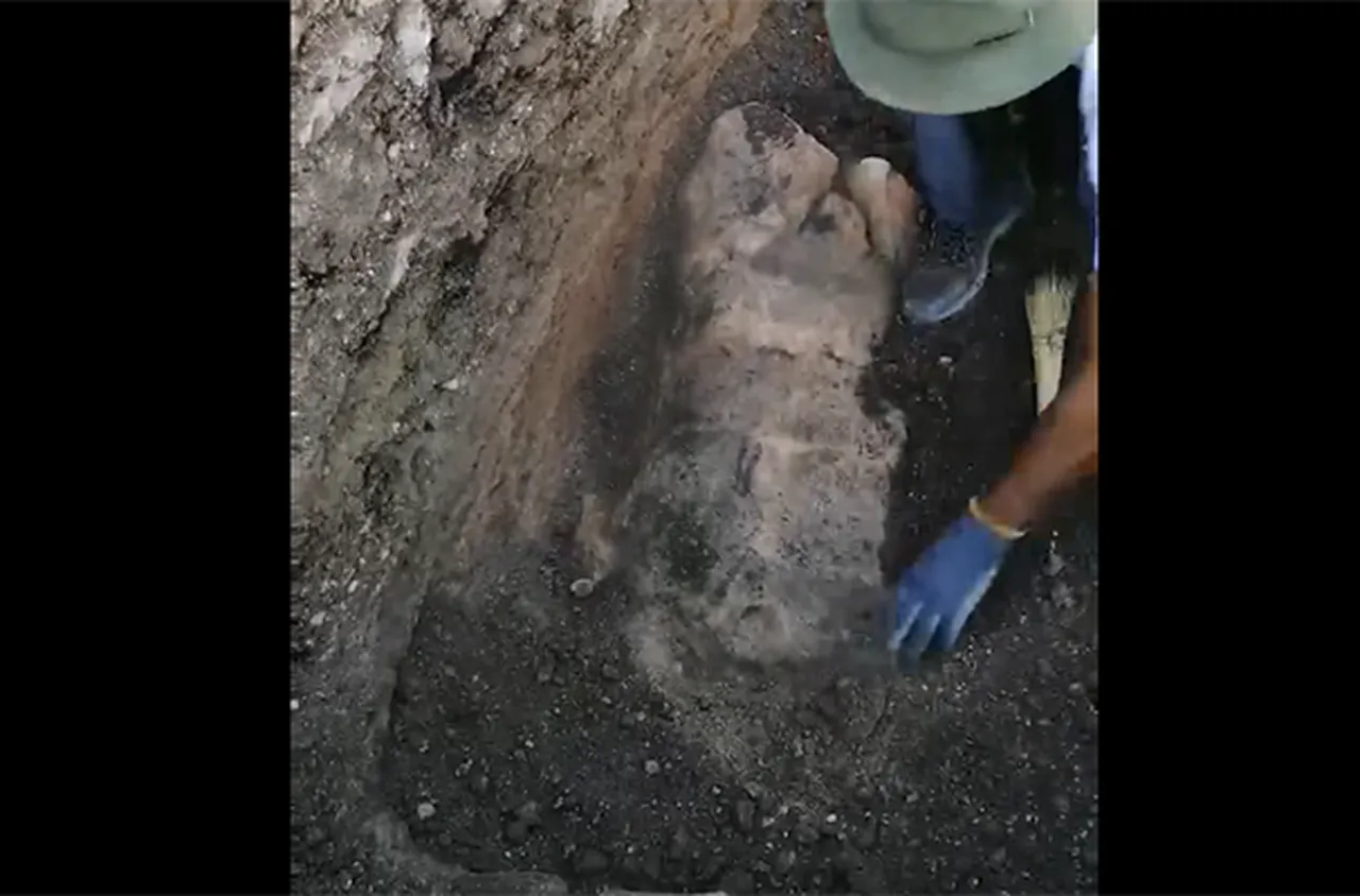 Части то статуята на Херакъл откриха в Хераклея Синтика