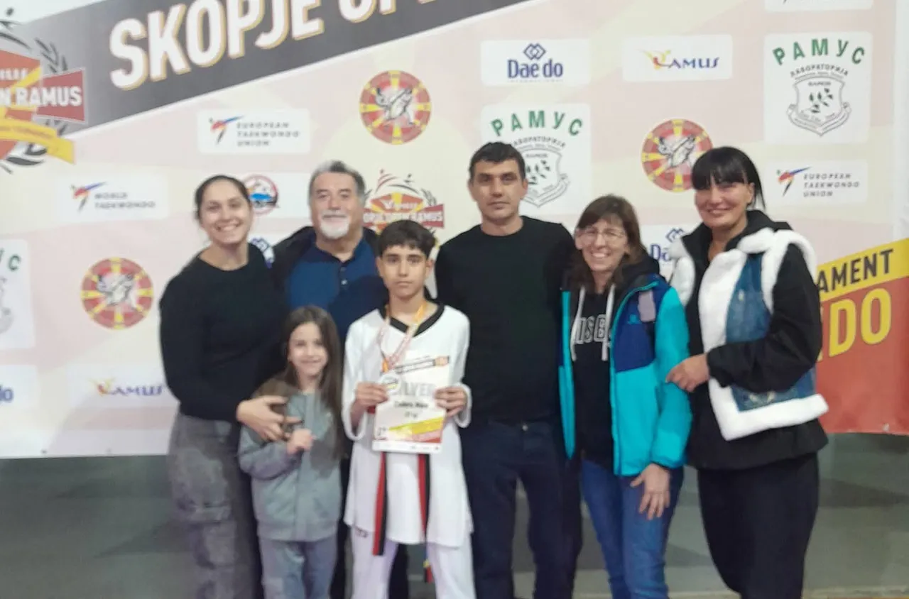 Георги Попов от Разлог - сребърен медалист на Ramus Skopje Open G1