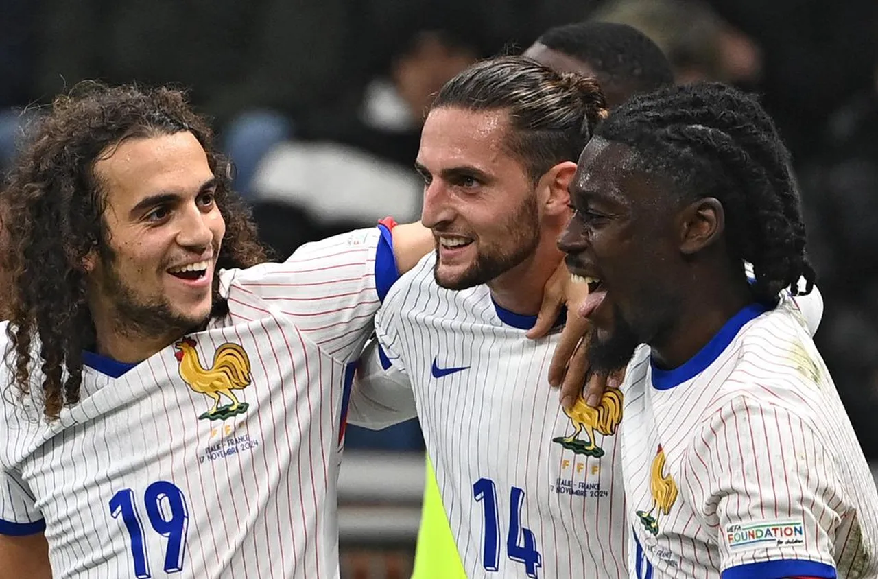 Франция повали като гост Италия в Лига на нациите