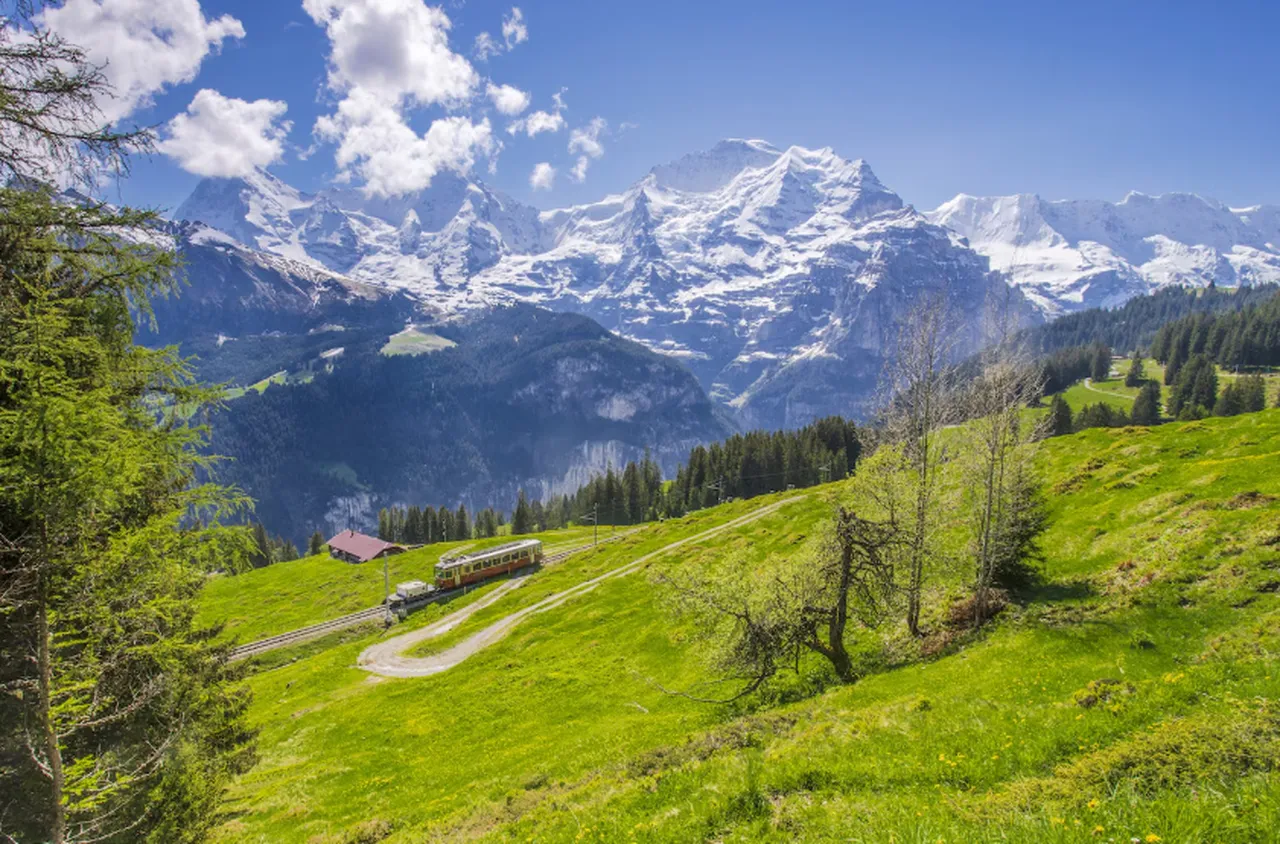 Снегът изчезная от Алпите