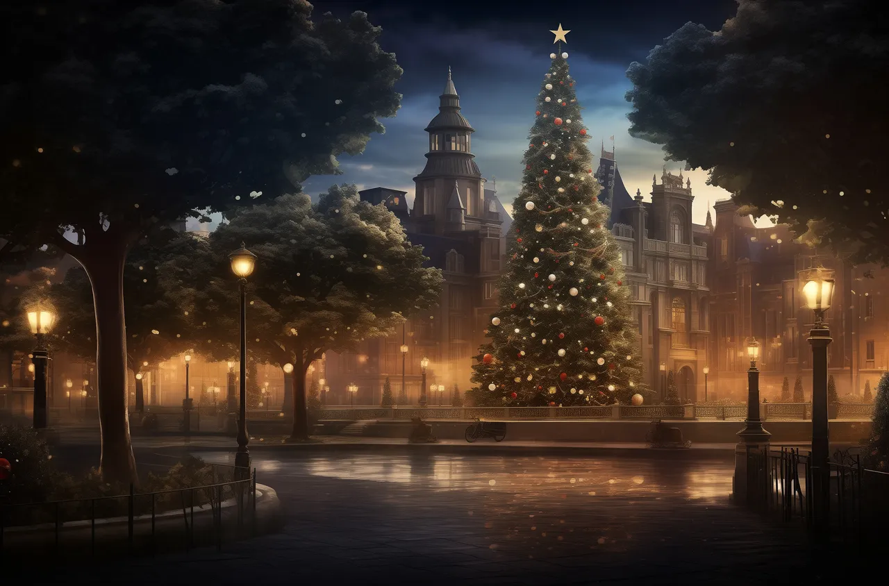 Кресна запалва светлините на Коледната елха на 8 декември