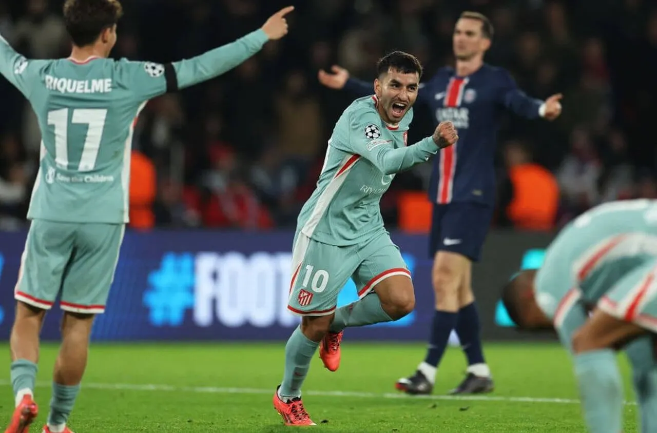 Атлетико триумфира над ПСЖ след късна драма в Париж