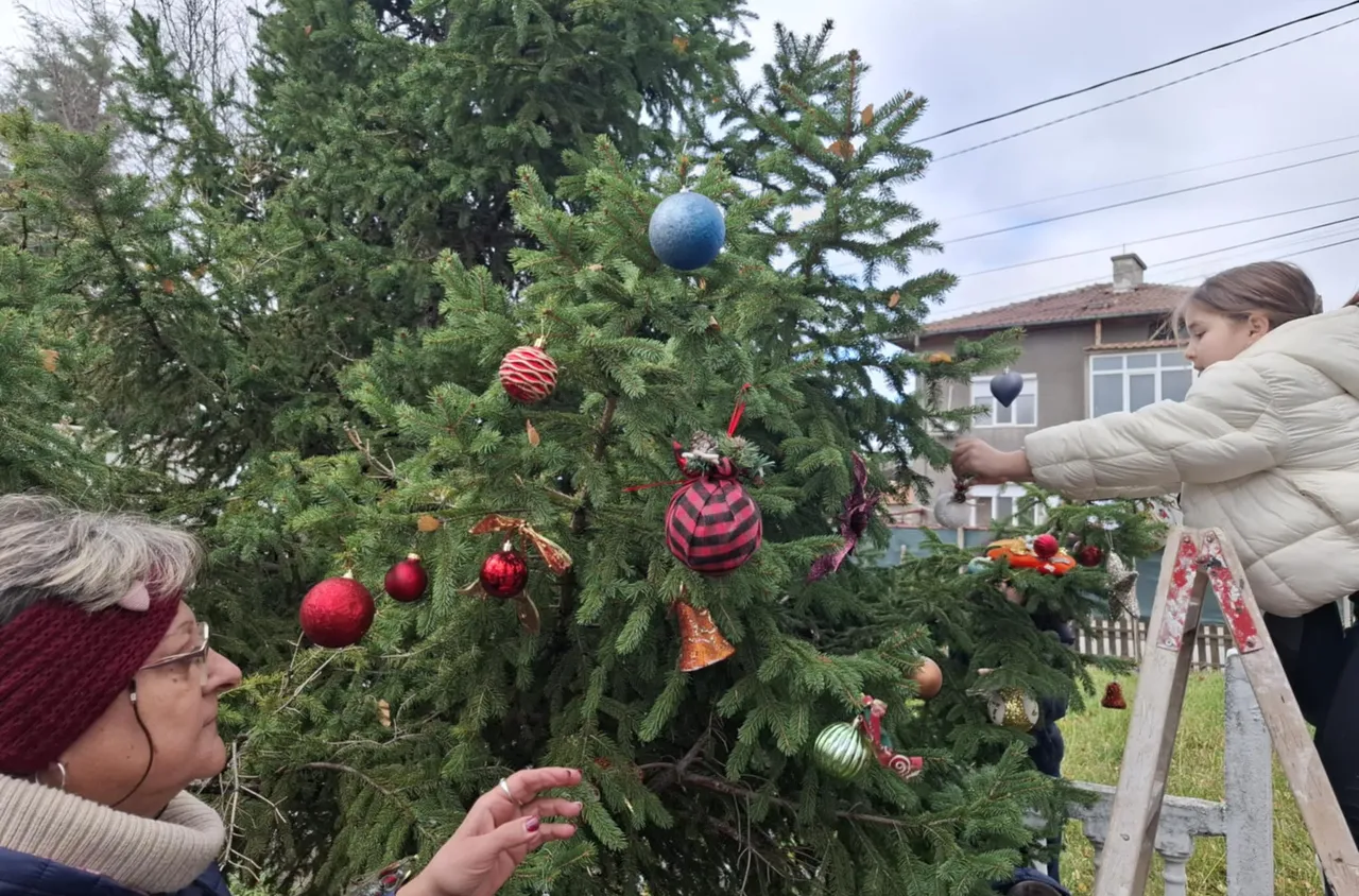 Коледната магия оживя в Рилци