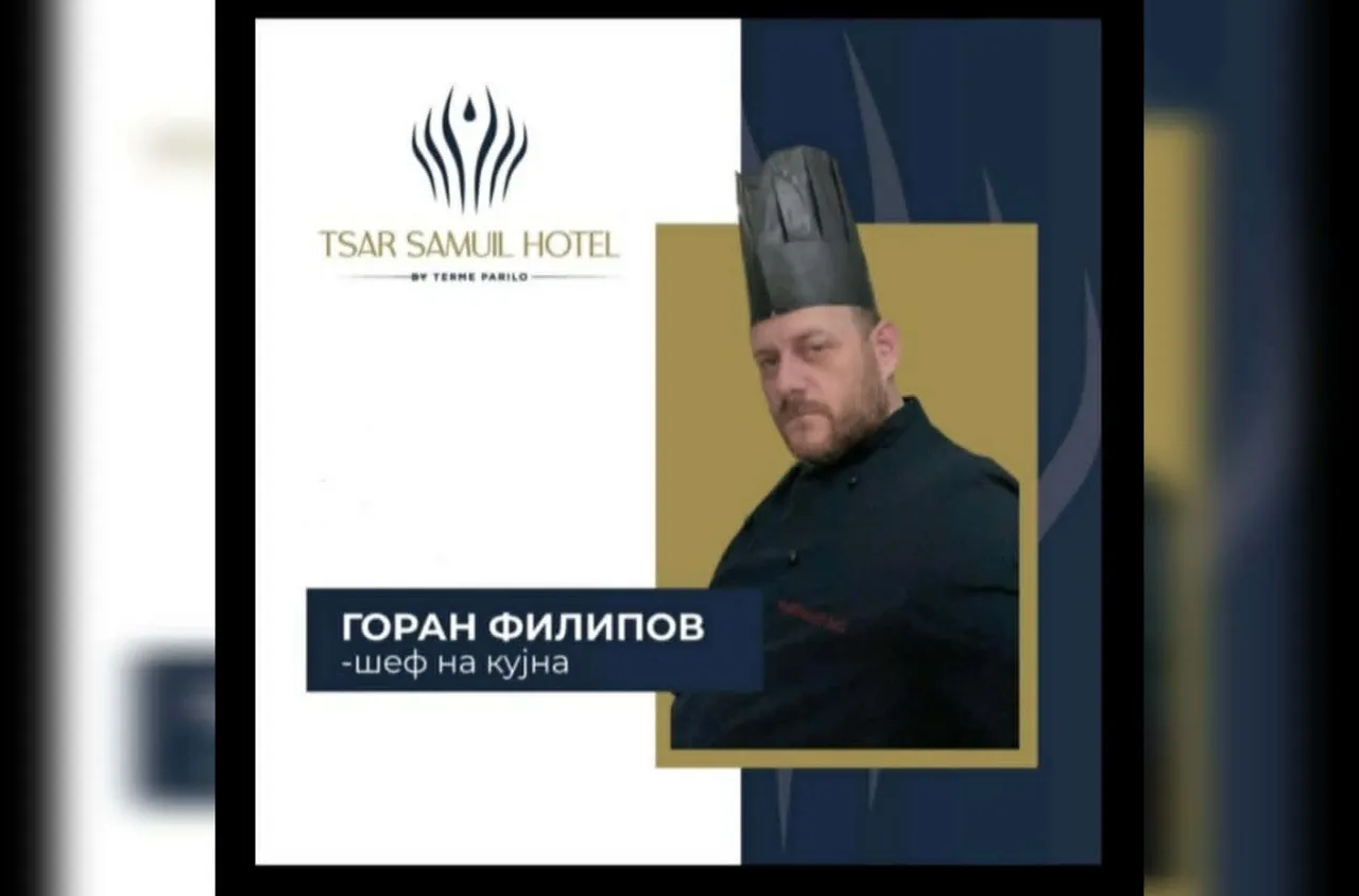 Горан Филипов – главният готвач на "Вечери на Балканите – Северна Македония“
