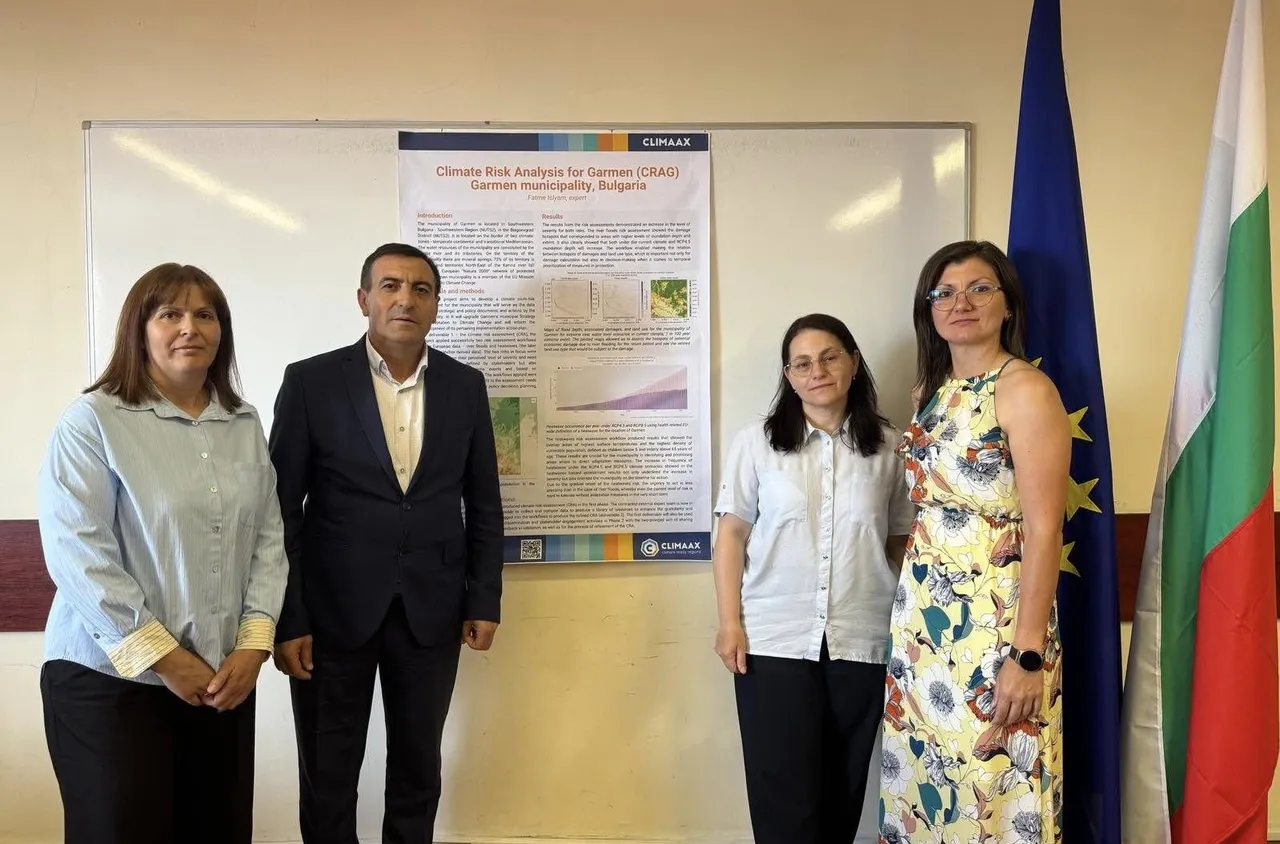 Гърмен с висока оценка за разработен проект за климатичния риск в Барселона