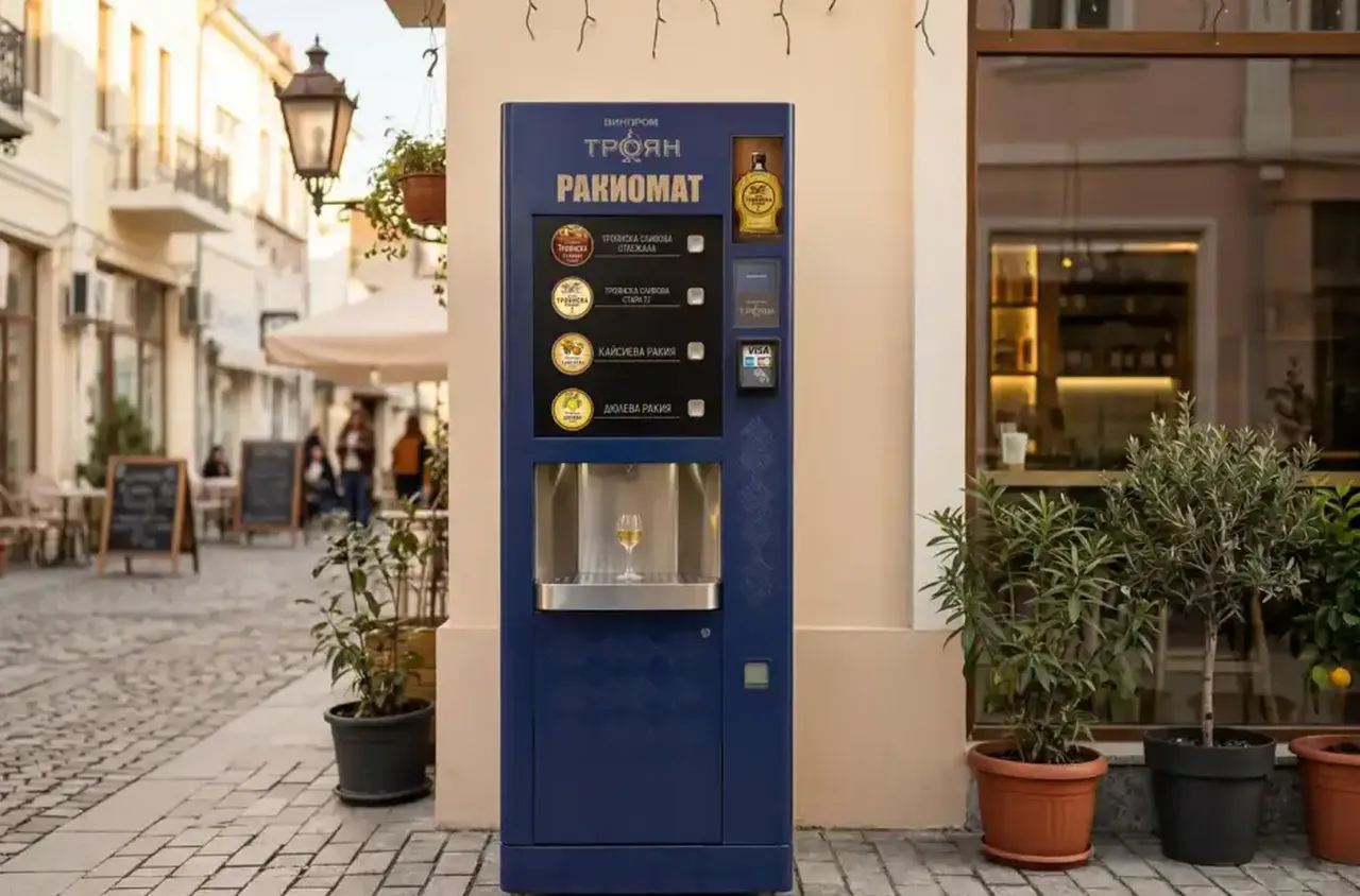 Появиха се първите автомати за ракия у нас
