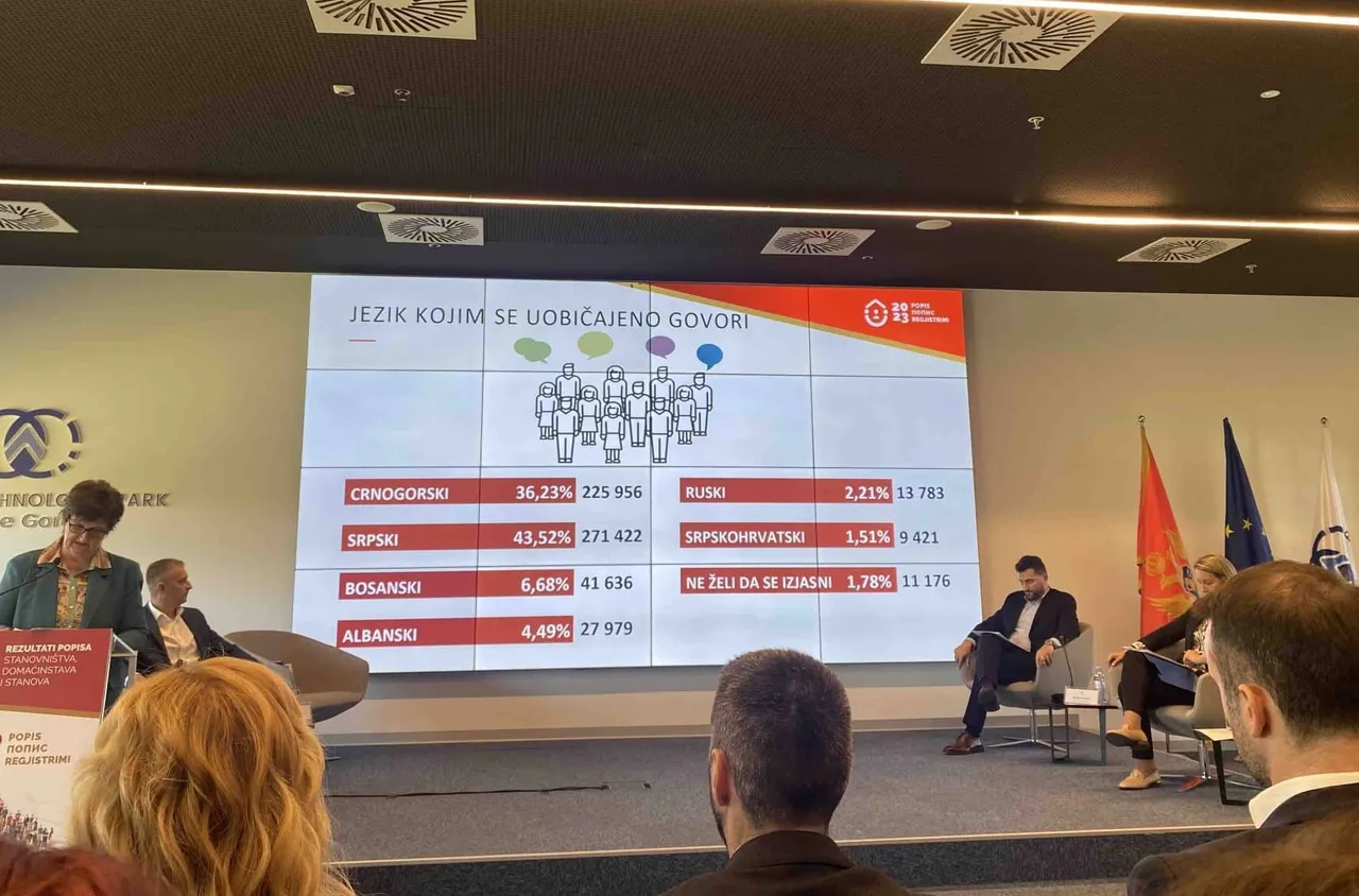 Преброяването в Черна гора разкрива застаряващо население