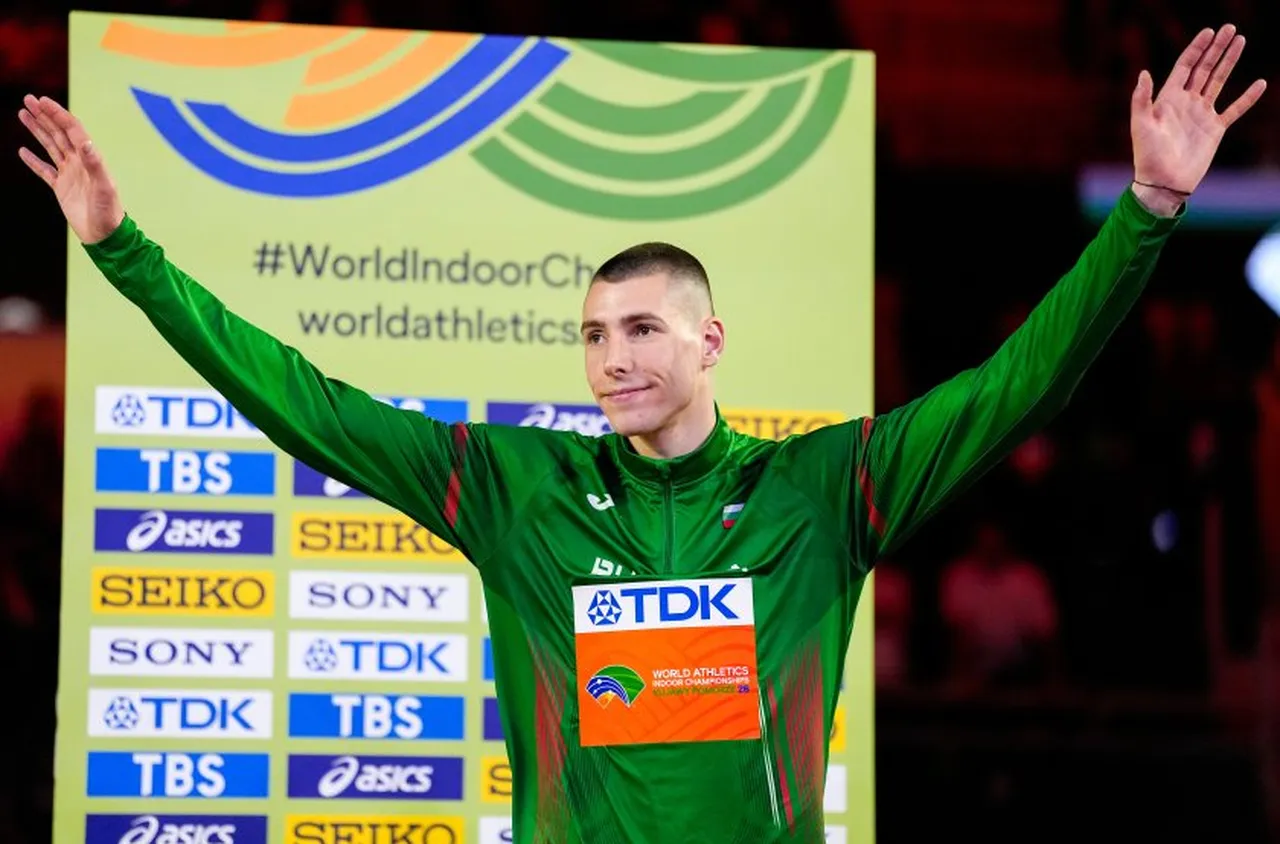 Исторически медал за Саръбоюков от Световното по лека атлетика