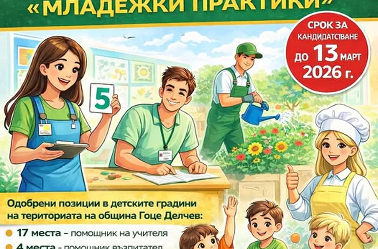 Община Гоце Делчев е одобрена за участие в проект "Младежки практики"