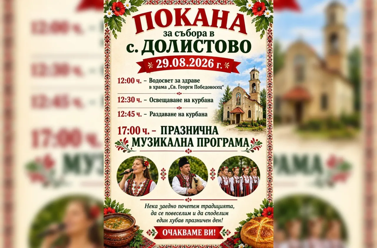 Събор събира жители и гости в Долистово