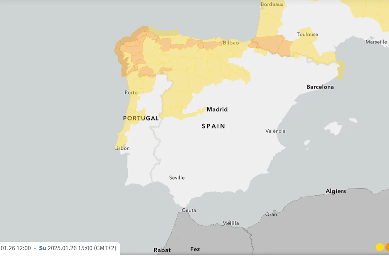 Испания и Португалия се готвят за нови наводнения