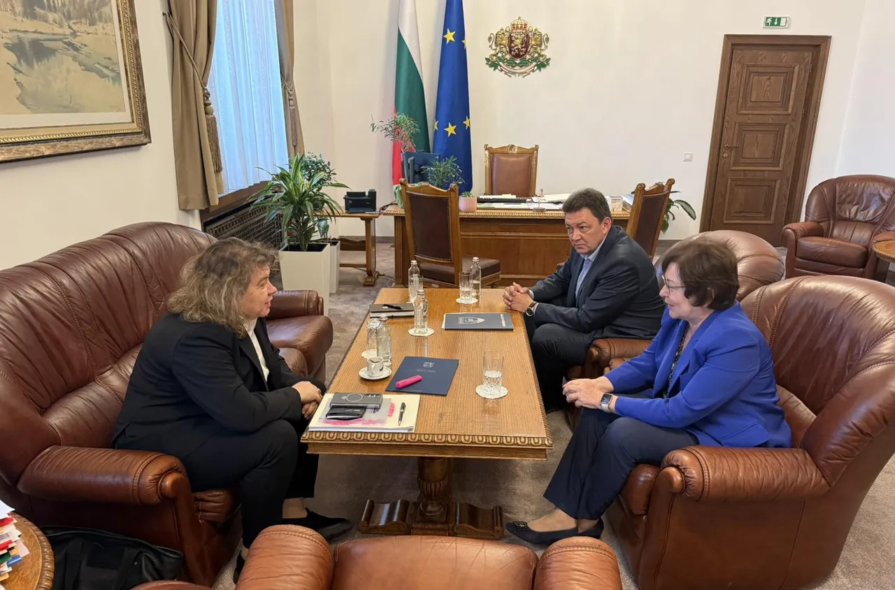 Кметът на Петрич на среща с председателя на НС