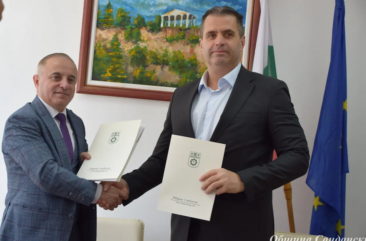 Община Сандански и БСТ подписаха споразумение за развитието на спорта