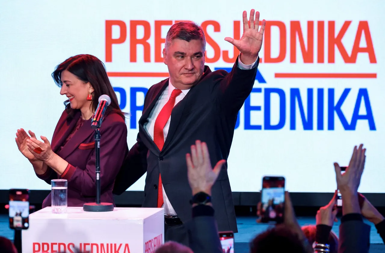 Зоран Миланович печели нов мандат като президент на Хърватия