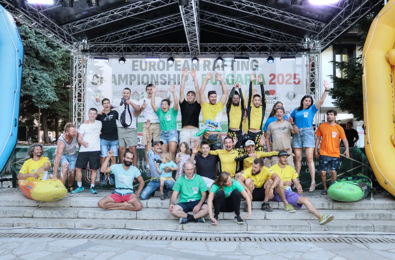 Банско даде старт на първото за България Европейско първенство по рафтинг