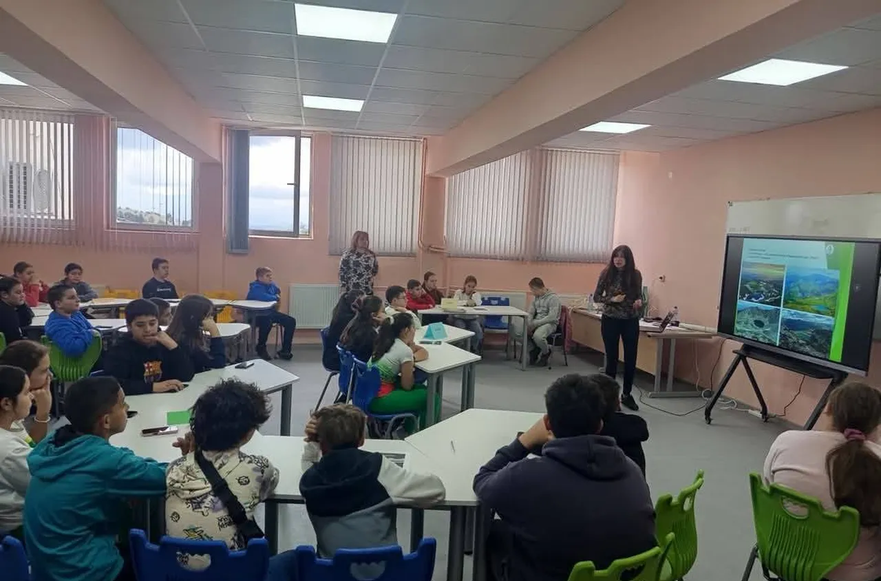 Ученици от Сапарева баня отбелязаха Деня на Земята