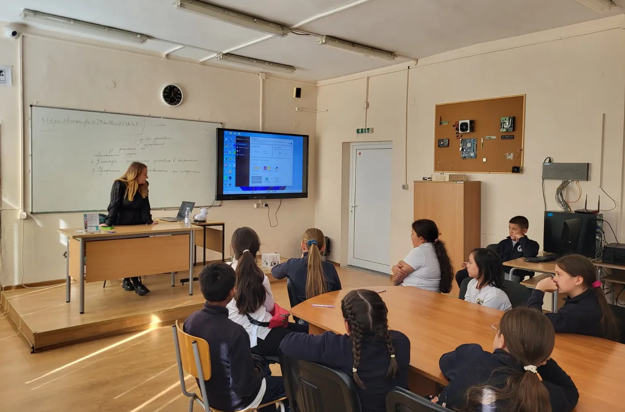 Четвъртокласници от Кресна програмират с роботи Photon