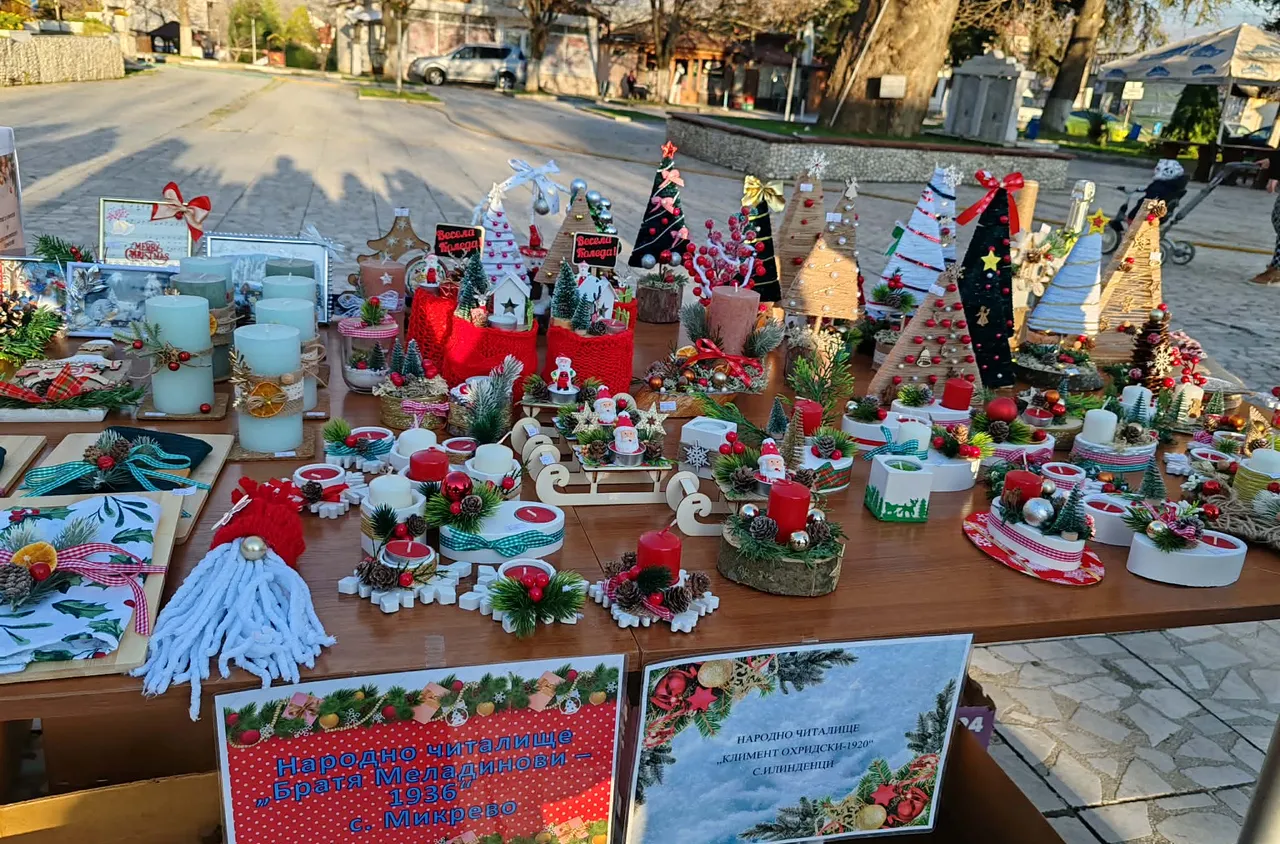 С открит коледен базар продължават празничните инициативи в община Струмяни