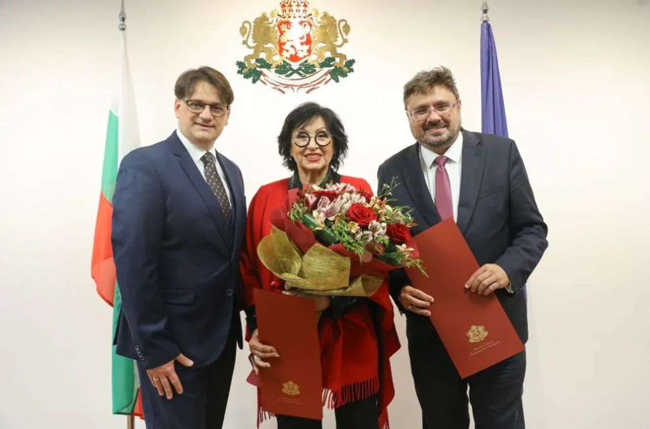 Йорданка Христова и Кирил Вълчев с отличия "Златен век"
