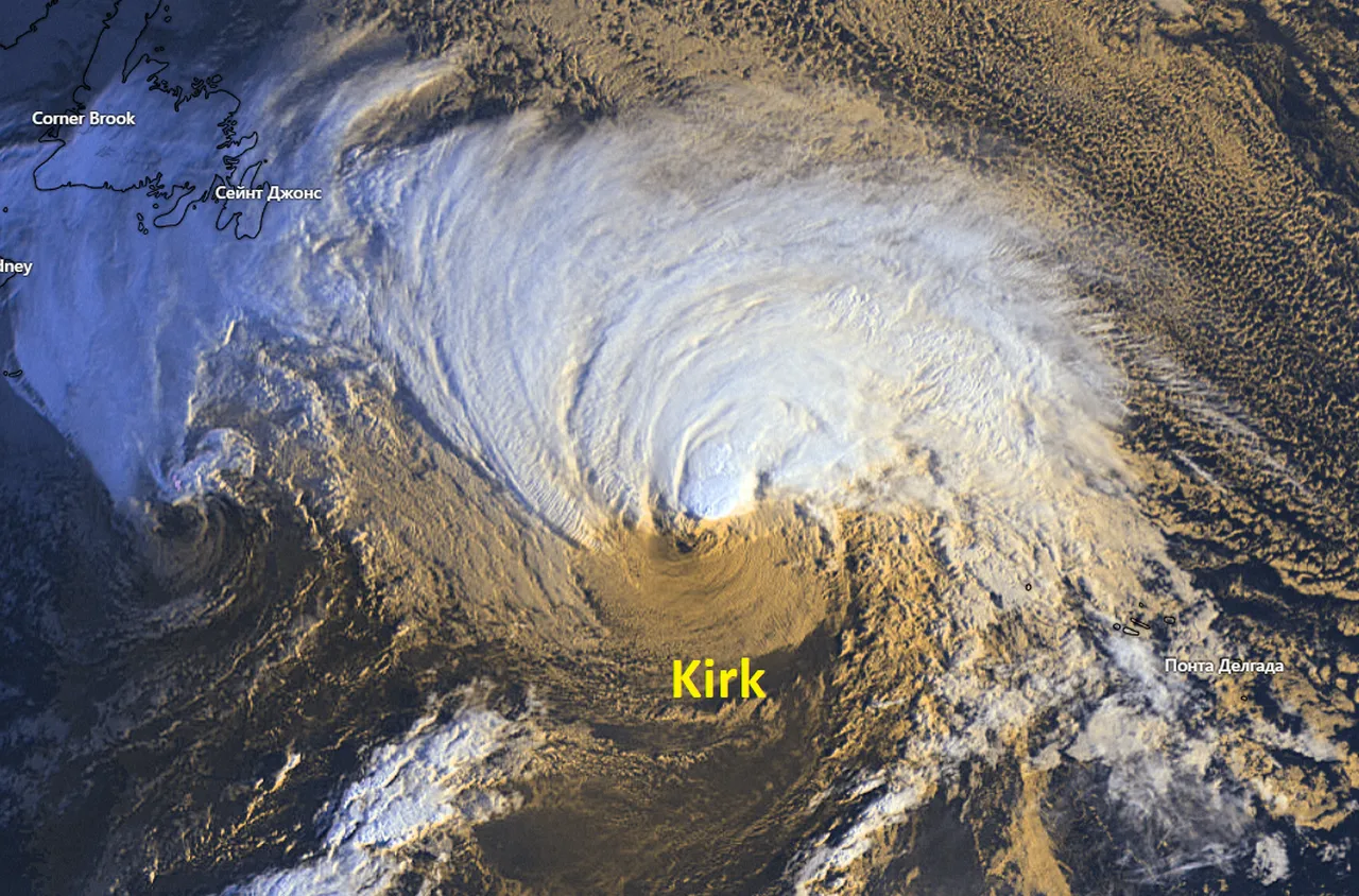 Угаранът Кирк се насочва към Испания и Франция, предупреждения за силен вятър