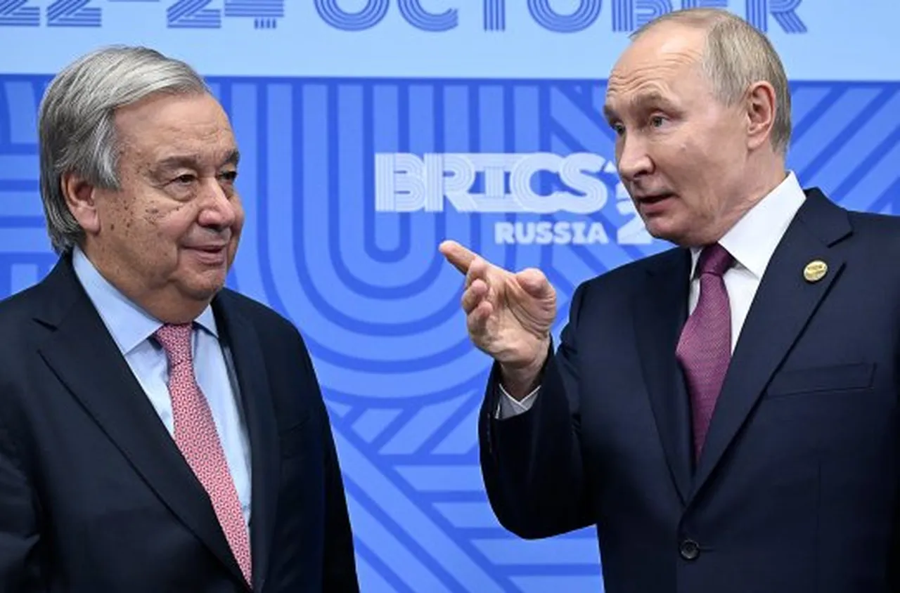 Путин се срещна с генералния секретар на ООН